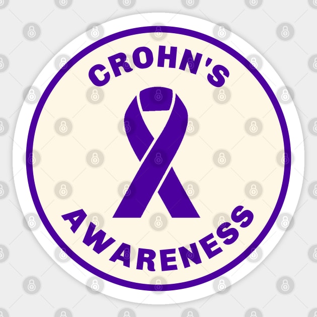 Crohn's Disease - Disability Awareness Sticker by Football from the Left